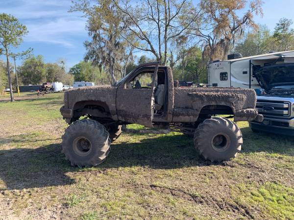 muddy truck